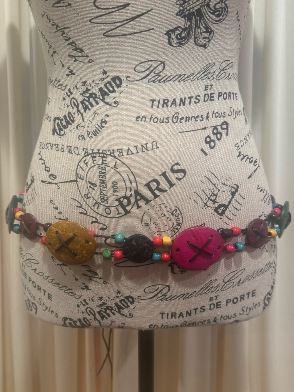 Handmade Coconut Shell Belt